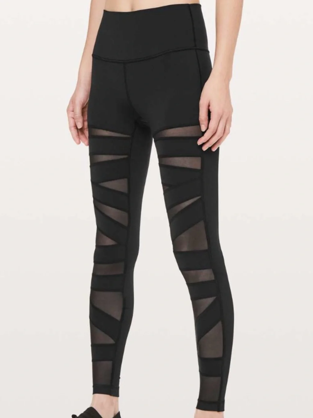 lululemon athletica Black Side-Panel Leggings